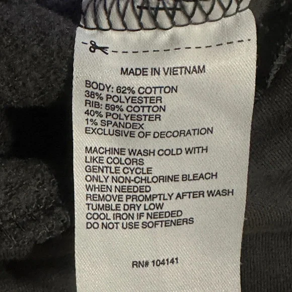 DSG grey hoodie sweatshirt size XL - Picture 7 of 8